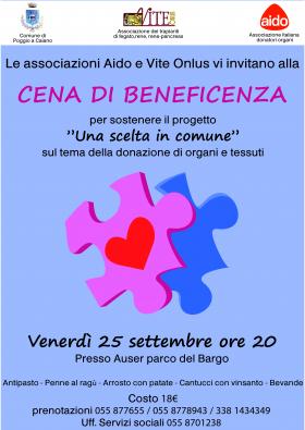 Cena donazione organi \