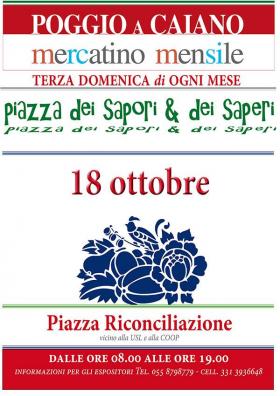 Piazza dei sapori e dei saperi 18 ottobre